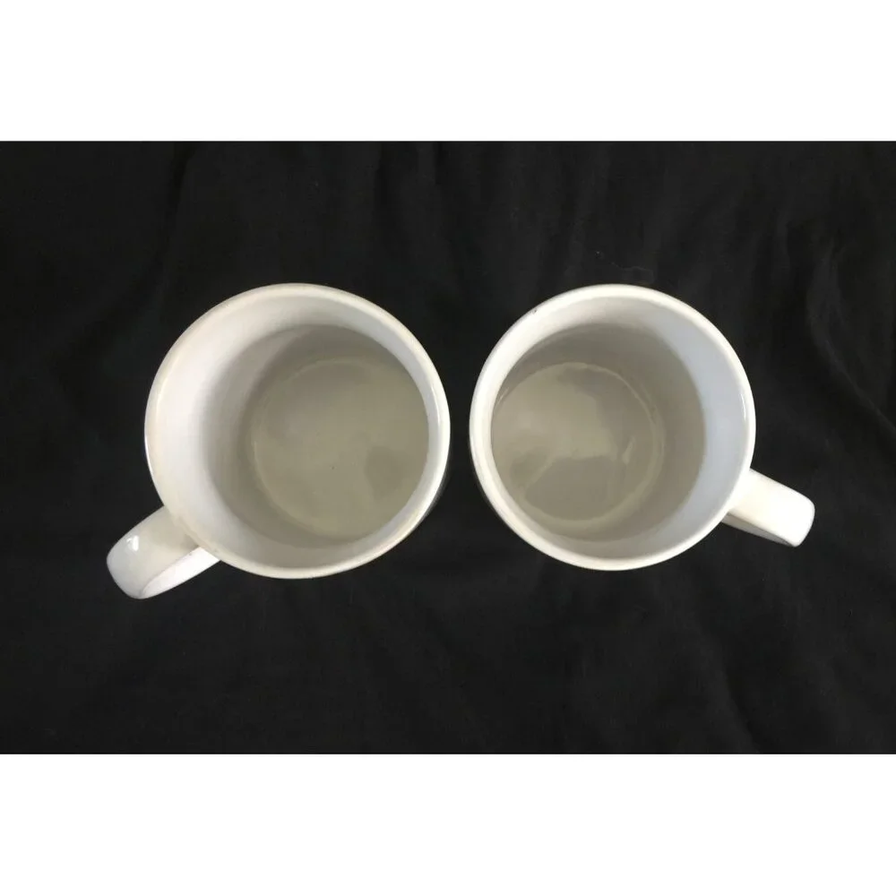 Precious Moments Peace On Earth Holiday Mugs Sherwood Lot of 2 Christmas 2009
